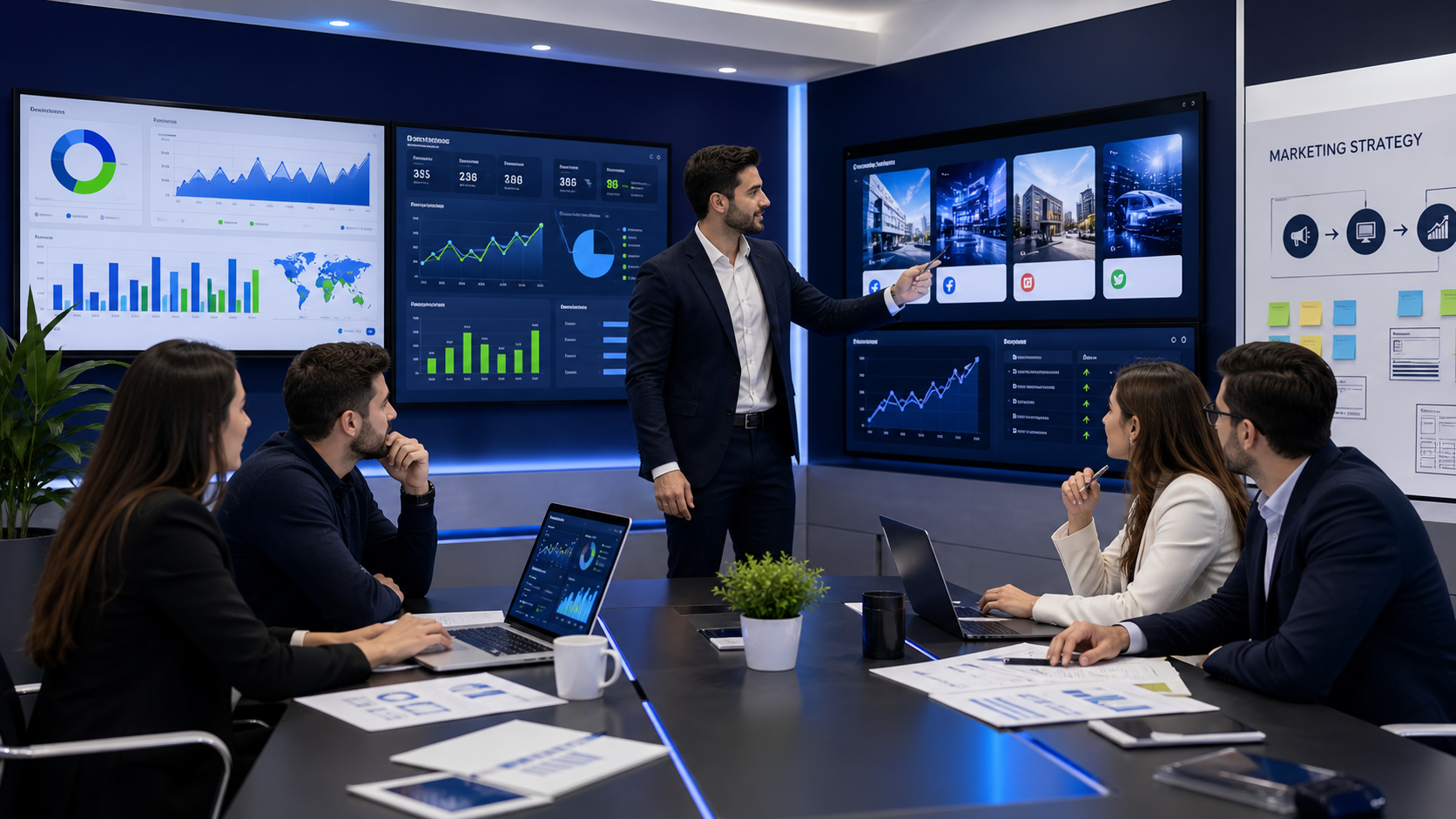 Digital marketing and brand growth